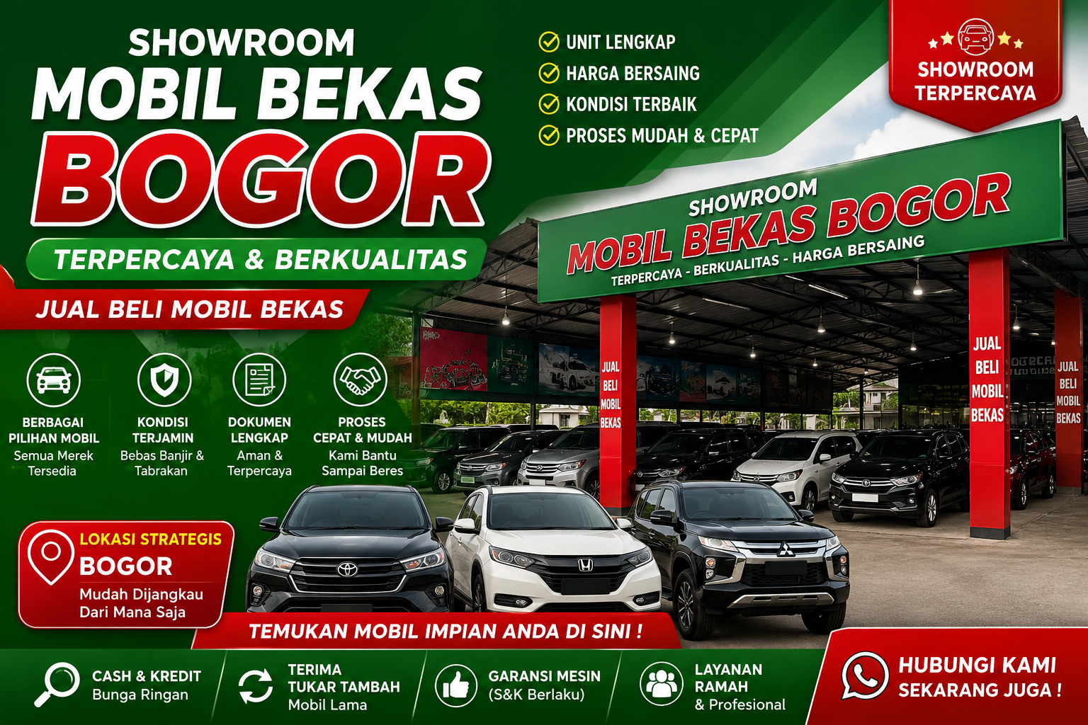 Showroom Mobil Bekas Bogor