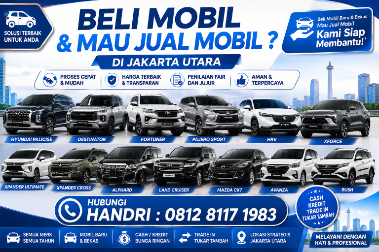 Showroom Mobil Bekas Kelapa Gading Jakarta Utara