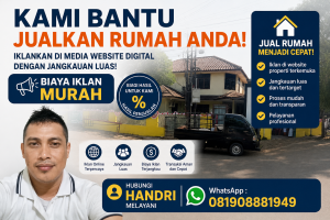 Jual Rumah Lebih Cepat Terjual Melalui Penjualan Online Properti Rumah Anda