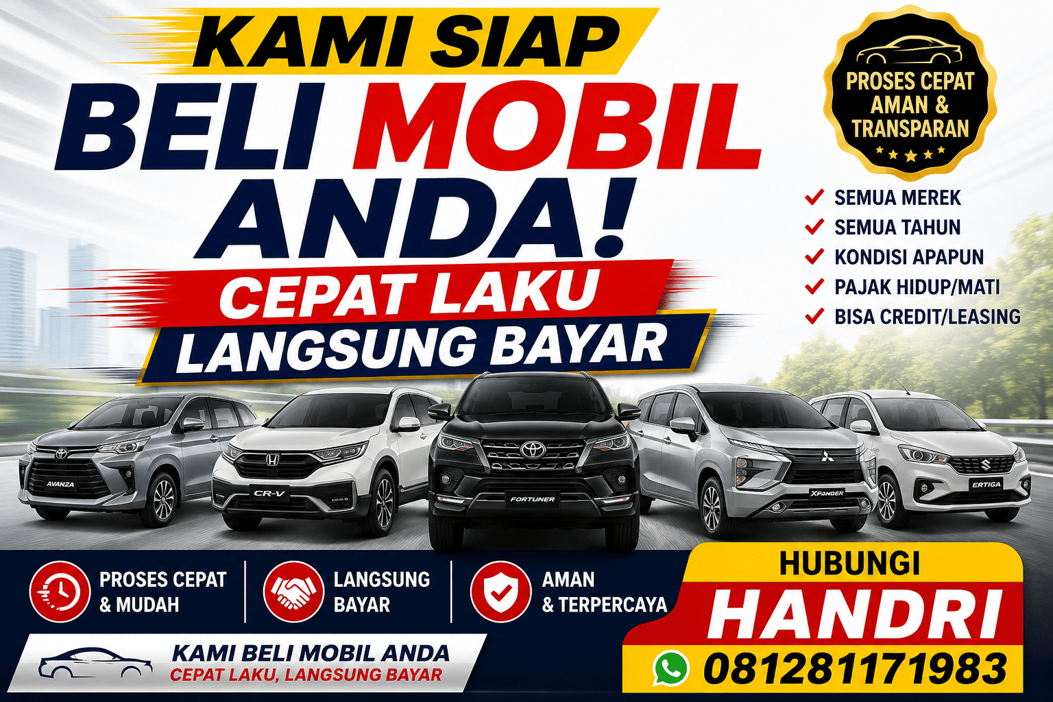 Saya Mau Jual Mobil Yang Cepat Bayar