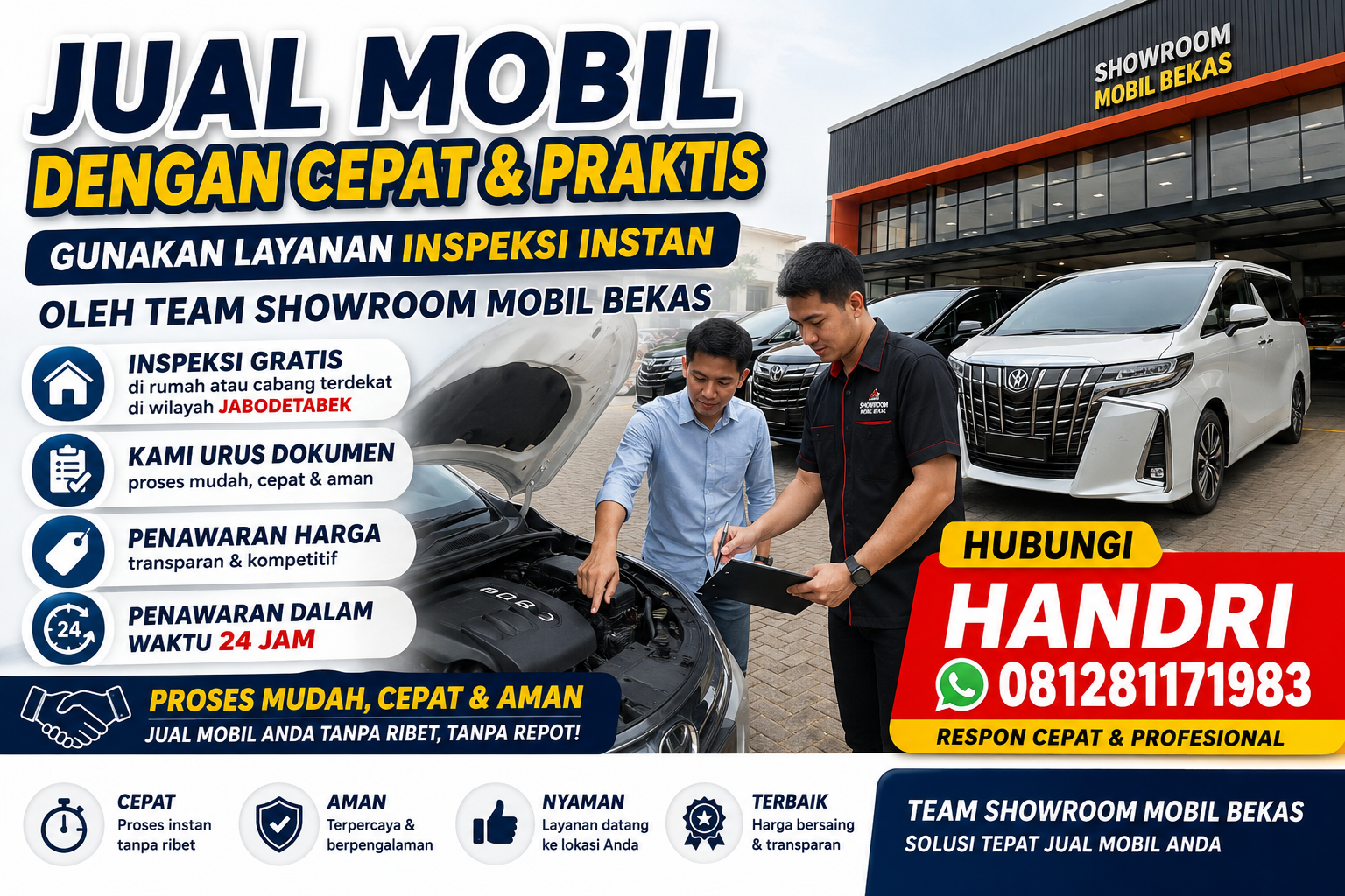 Tawarkan Mobil Bekas Anda Disini Cepat Terjual