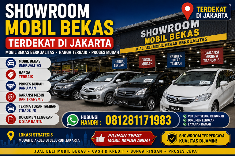 Dealer Mobil Bekas Terdekat di Jakarta