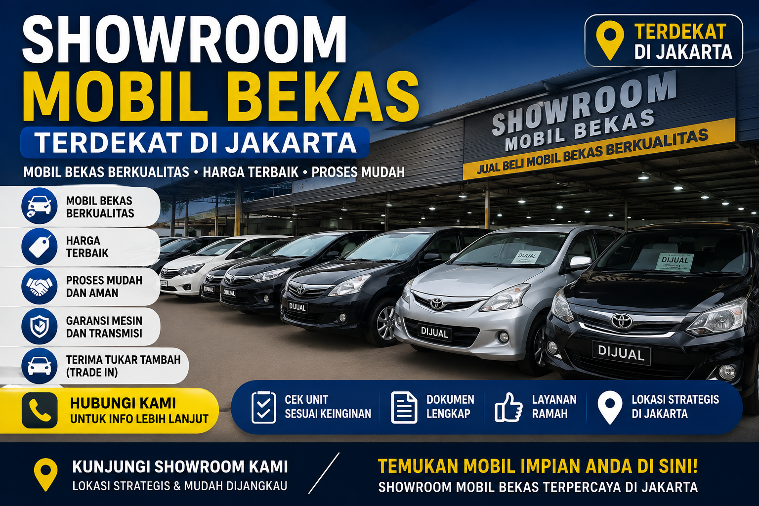 Showroom Mobil Bekas Terdekat di Jakarta Showroom Mobil Bekas Terdekat di Jakarta