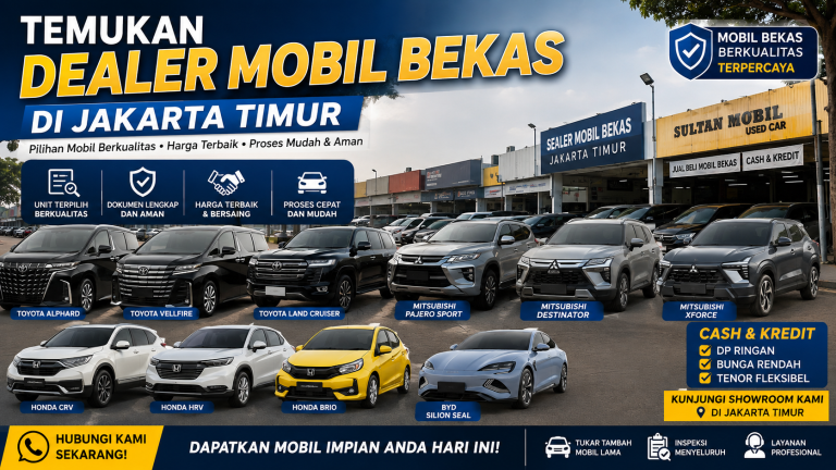 Temukan Dealer Mobil Bekas di Jakarta Timur